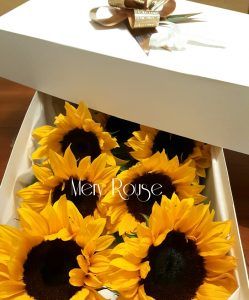 Caja de girasoles Mery Rouse