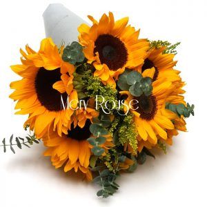 bouquet de girasoles Mery Rouse