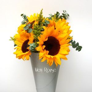 bouquet de girasoles Mery Rouse
