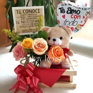 Rosas y Peluche Mery Rouse