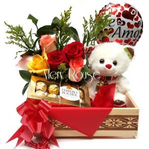 Rosas Peluche y Chocolates