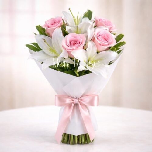 Bouquet Lirios y Rosas