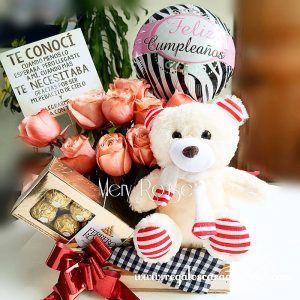 Arreglo Rosas y Chocolates