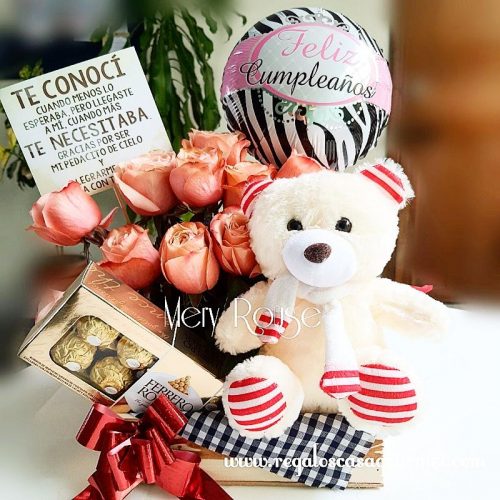 Arreglo Rosas y Chocolates